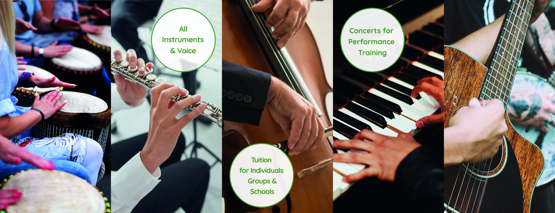 Roundhay Music — all instruments, voice, and performing arts